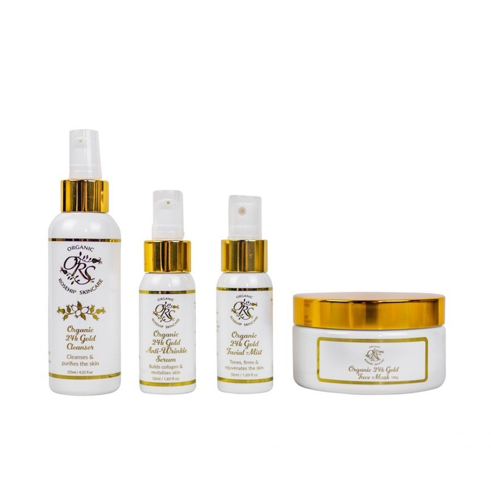 ORGANIC 24K GOLD SKINCARE 4-IN-1 PACK image