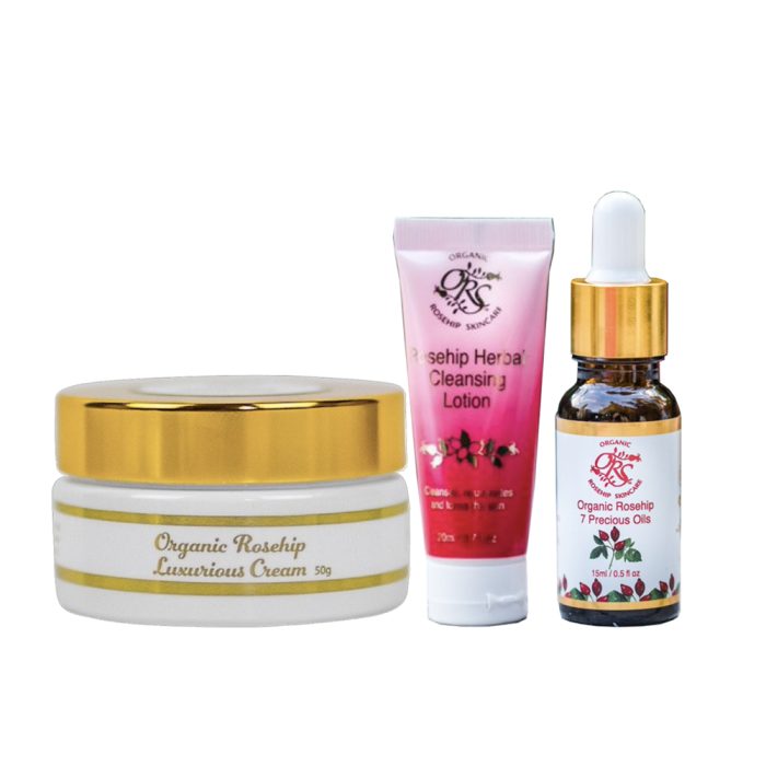 Pamper Pack 1 Luxurious Cream 50ml 7 Precious Oils 15ml Free Cleansing Lotion 20ml