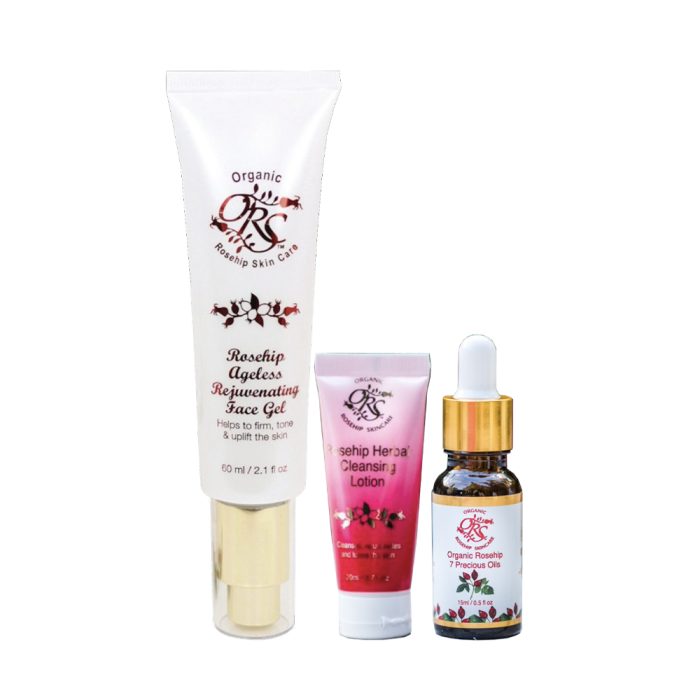 Pamper Pack 2 Rejuvenating Gel 60ml 7 Precious Oils 15ml Free Cleansing Lotion 20ml