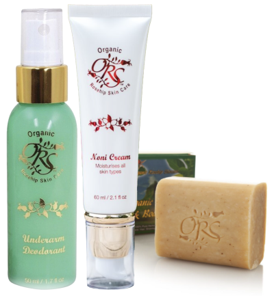 Organic Essentials Shower Pack (3 items)